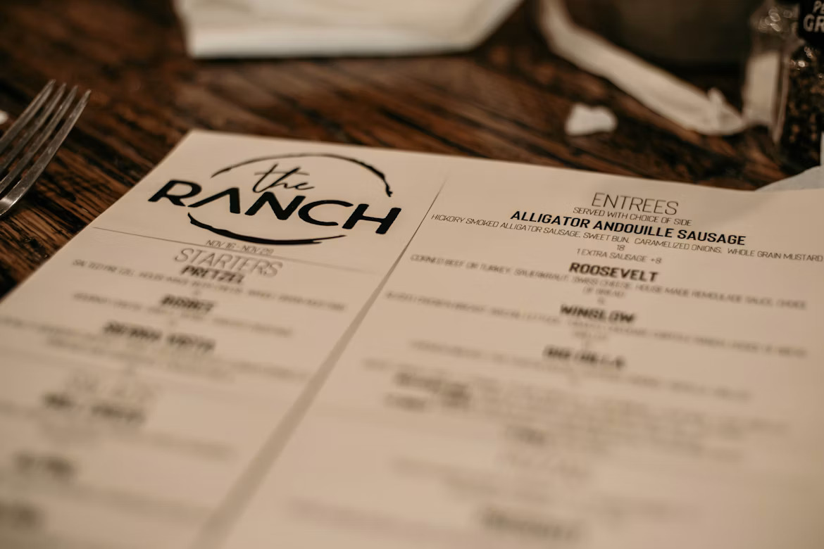 Restaurant Menu Project